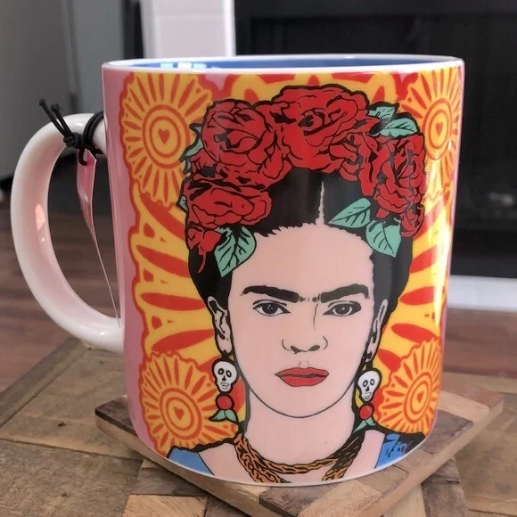 Art Wow Fierce Like Frida Ceramic Mug - Picture 1 of 6